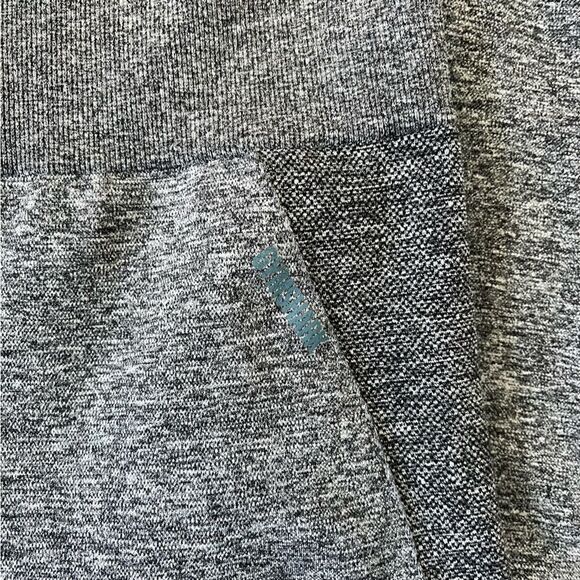 Gymshark Flex High Waisted Leggings Charcoal Marle and BLUE - Picture 4 of 5